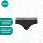 Imagem de 6 Cuecas Adulto Modelo Slip Com Elástico De 30 MM Básica Em Algodão Selene Masculina