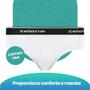Imagem de 6 Cuecas Adulto Modelo Slip Com Elástico De 30 MM Básica Em Algodão Selene Masculina