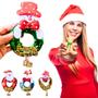 Imagem de 6 Enfeites de Natal Bonecos com Barulho Árvore Decoração