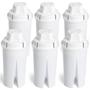 Imagem de 6 Filtros de Água Compatíveis com Brita - Substitutos para Amazon Basics