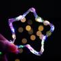 Imagem de 6 Fio Fada Prata Com 30 LEDs Sem Fio 3 Funções Coloridos