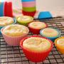 Imagem de 6 Forminhas Silicone Cupcake Mini Forma Bolo Muffin Petit Gateau Cozinha - Assadeira