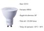 Imagem de 6 Lampada Led Dicroica Mr16 6W 3000k Branco Quente Lup06