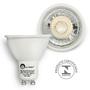 Imagem de 6 Lâmpadas LED Dicroica MR16 GU10 4,5W  Bivolt  Luz Branca Quente  Branca Neutra  Branca Fria