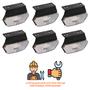 Imagem de 6 Lanterna Diamante Librelato LED Cristal C/ Supt. - Conect