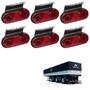 Imagem de 6 Lanterna Lateral Librelato LED Rubi C/ Supt. - Fio