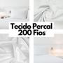 Imagem de 6 M Tecido Percal Liso 100% ALG. Toq Macio Grosso Kit Berço