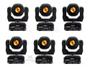 Imagem de 6 Moving Head Spot Led Osram 60w 8 Cores + 8 Desenhos Dmx Dj