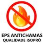 Imagem de 6 placas de isopor antichamas espessura 40mm (4cm) forro térmico acústico EPS - IsoPró Soluções em EPS