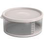 Imagem de 6 Pote Para Alimentos Transparente Redondo 700 ml Com Tampa