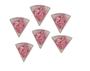 Imagem de 6 Pratos Triangular Para Servir Pizza Em Formato De Fatia