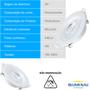 Imagem de 6 Spot Led Redondo Embutir 3w Branco Neutro 4100k Blumenau