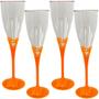 Imagem de 6 Taça de Champagne Acrílica Cristal 140ML Color Arqplast