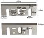 Imagem de 6 X Lâminas Faca 82Mm Corte Plaina Elétrica Pb-92 1900B Hss