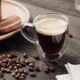 Imagem de 6 Xícaras De Café Cappuccino Vidro Parede Dupla Com Alça
