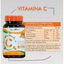 Imagem de 60 capsulas de 500mg vitamina "c" super concentrado nutriblue