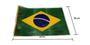 Imagem de 60 Metros Varal Bandeira Brasil Decoração Plástica 29x45cm - Maf Shop