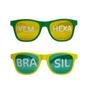Imagem de 60 Óculos Do Brasillllll Verde Amarelo Personalizados Copa