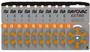 Imagem de 60 Pilhas/Baterias RAYOVAC para Aparelho Auditivo - tamanho 13 - SELO LARANJA