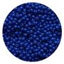 Imagem de 600 unidades Miçanga bola lisa azul escuro 4mm p/ bijuterias, colares e pulseiras