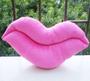 Imagem de 60cm Sexy Lip Pillow Pink Creative Love Toys Sofá Plush Decoração Almofada Almofadas Segure Travesseiro Almofada