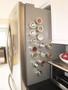 Imagem de 6Pcs Porta Temperos E Condimentos Magnéticos Aço Inox Com Imã HB501