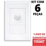 Imagem de 6un Sensor de Presença Bivolt Fotocélula Com Placa Evidence FAME