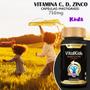 Imagem de 6x vitalkids vitamina c d zinco infantil 30caps mastigavel