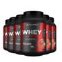 Imagem de 6X Whey Protein De Morango 900G Hf Suplements