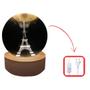 Imagem de 7 Abajures De Mesa Globo Torre Eiffel 3d 3000k 2w Embuled