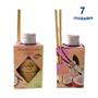 Imagem de 7 Aromatizador Ambiente de Vanilla com Coco Difusor Vareta Perfume Casa 100ml Luz Aromas - Envio Já