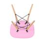 Imagem de 7 Cadeiras Charles Eames Eiffel Dsw Clara Rosa Claro
