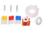 Imagem de 7  Facas Laminas 1,5mm+fita Teflon 0,75 M 8 Mm Largx1mm Esp.