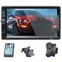 Imagem de 7 Polegada Hd Touch Screen Rádio Do Carro Bluetooth Estéreo 12v 2 Din Fm Iso Power Aux Mp5 Player Sd