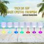 Imagem de 7 Taças De Gin Acrílico Base Cristal Colorida 550 ML