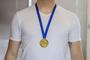 Imagem de 70 Medalhas Metal 55mm Honra ao Mérito Ouro Prata Bronze