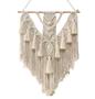 Imagem de 70 X 55CM Parede de Tapeçaria Tecida de Macrame Pendurada Tapete Boêmio Tassels Chic Sala de Estar Varanda Casa Enfeite de Casamento de Natal Tapeçarias Decorativas