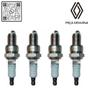 Imagem de 7700500048 - kit com 4 velas - motor 1.6 8v c3g/c3l / 1.8 8v f3p / f3r 2.0 8v - 1992 em diante - r19/twingo/express/laguna/megane/scenic