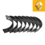 Imagem de 7701348415 - bronzina de biela - sem unha - 0,50 - motores 1.2 8v c3g / 1.6 8v c3l / 1.6 8v k7m / 1.6 16v k4m - r-19 / sandero ii / megane i / clio ii