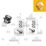 Imagem de 7701474313 - pistão std - unidade - motor 1.0 8v d7d - de 1998 até 2005 - clio ii / twingo / kangoo express / kangoo