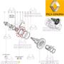 Imagem de 7703090549 - rolamento do diferencial do câmbio - medidas 100x130x16,50 - para câmbios jb / jc / jh - de 1998 em diante - sandero ii / megane i / clio