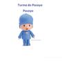 Imagem de 7x Boneco De Vinil Turma Pocoyo Nina Loula Pato Elly Fred