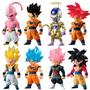 Imagem de 8 Bonecos Dragon Ball Z Goku Vegeta Action Figures Coleção