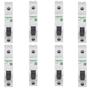 Imagem de 8 Disjuntores Unipolar Schneider 16A Tipo C Easy9 3kA