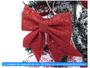 Imagem de 8 Laços de Natal Vermelho Gliter NATAL129V