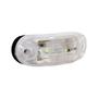 Imagem de 8 Lanterna Vigia Ônibus Caminhão 2 LED CRISTAL BIVOLT +Chicote