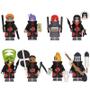 Imagem de 8 Mini Figuras Naruto - Blocos de Construção Colecionáveis