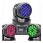 Imagem de 8 Mini Moving Head Wash 18 Quadrileds Rgbw Iluminação Dj