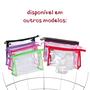 Imagem de 8 Necessaire Transparente Pequena Para Viagem Diversas Cores