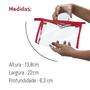 Imagem de 8 Necessaire Transparente Pequena Para Viagem Diversas Cores